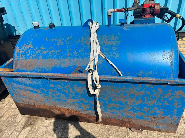 Brandstof tank - 1000 liter - tankstationapparatuur - afbeelding 1 van  3