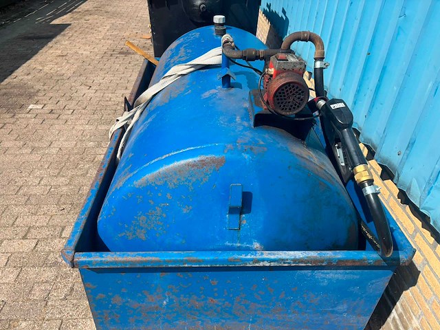 Brandstof tank - 1000 liter - tankstationapparatuur - afbeelding 2 van  3