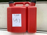 Brandstof/olie duo kan - 3800/1500 - overig bos- en tuingereedschap - afbeelding 1 van  3