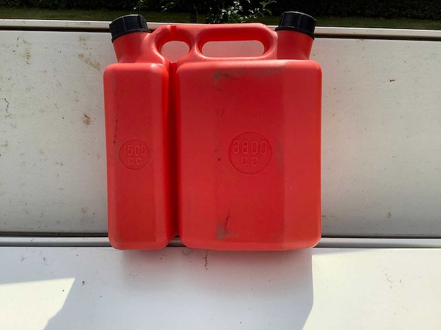 Brandstof/olie duo kan - 3800/1500 - overig bos- en tuingereedschap - afbeelding 2 van  3