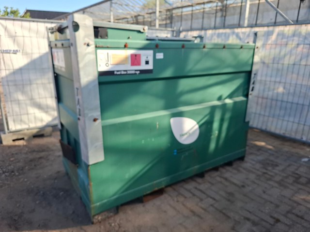 Brandstofopslagtank met vulpistool de blesse, 3000 high compact, bouwjaar 2020 - afbeelding 1 van  8