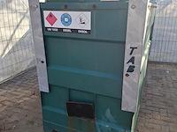 Brandstofopslagtank met vulpistool de blesse, 3000 high compact, bouwjaar 2020 - afbeelding 2 van  8