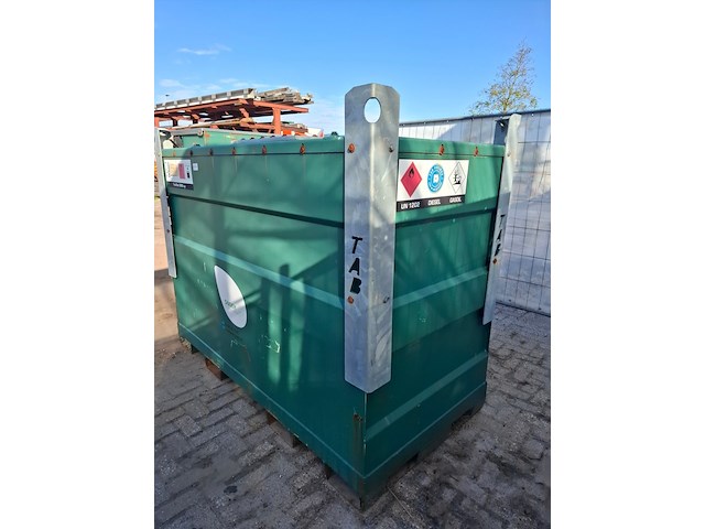 Brandstofopslagtank met vulpistool de blesse, 3000 high compact, bouwjaar 2020 - afbeelding 5 van  8