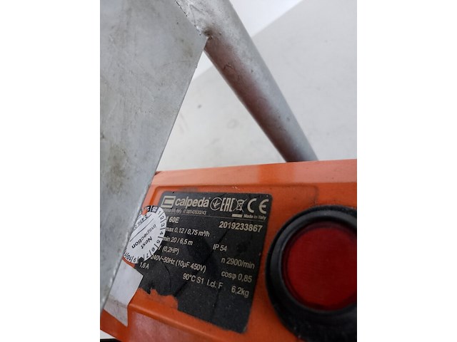 Brandstofpomp 230v voor brandstoftank ~, calpeda, cam60e, 2019 - afbeelding 5 van  6