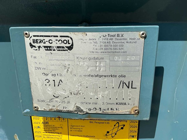 Brandstoftank ibc met pomp (995l) - afbeelding 3 van  22