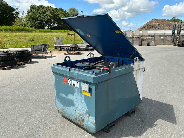 Brandstoftank ibc met pomp (995l) - afbeelding 16 van  22