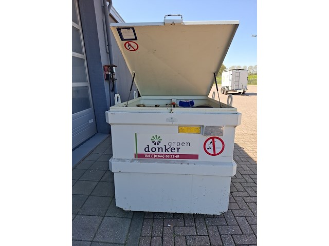 Brandstoftank, tolsma, wit - afbeelding 2 van  8