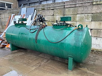 Brandstoftanks met pomp