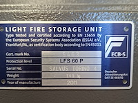 Brandvertragende kluis met code ecb-s, salvus torino 4, bouwjaar 2011 - afbeelding 4 van  5