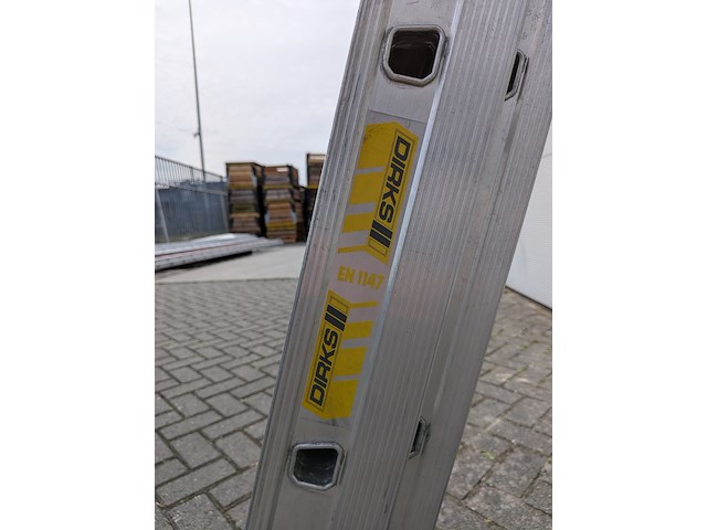 Brandweer optrekladder, dirks, dbt 2x16, 2008 - afbeelding 5 van  8