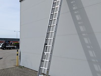 Brandweer optrekladder, dirks, dbt 2x18, 2004 - afbeelding 3 van  8