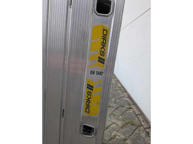 Brandweer optrekladder, dirks, dbt 3x12, 2009 - afbeelding 5 van  10