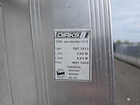 Brandweer optrekladder, dirks, dbt 3x12, 2009 - afbeelding 7 van  10