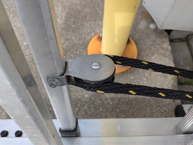 Brandweer optrekladder, dirks, dbt 3x12, 2009 - afbeelding 9 van  10