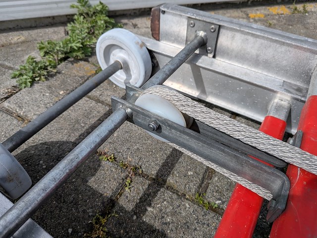 Brandweer optrekladder, munk-leitern - afbeelding 8 van  8