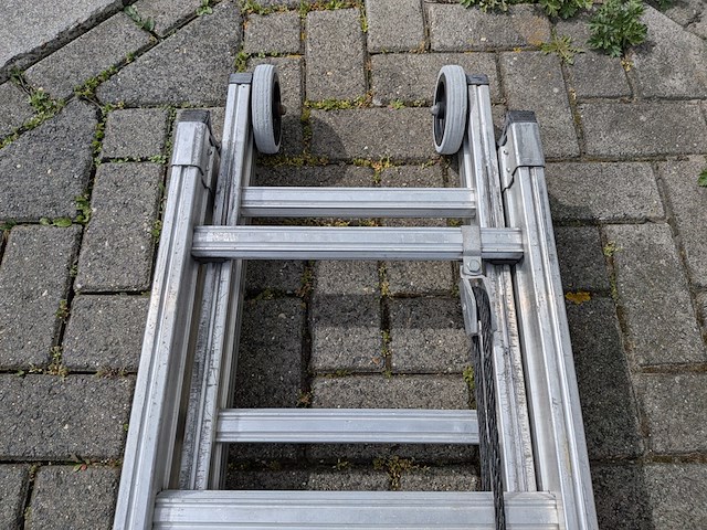 Brandweer optrekladder - afbeelding 7 van  8