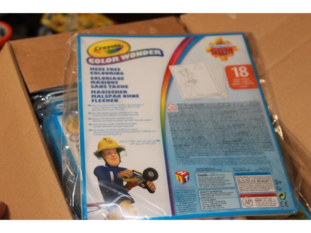 Brandweer sam tekenset water 5 stuks in krat a - afbeelding 5 van  5