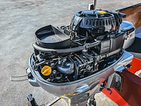 Brandweerboot met buitenboordmotor, honda, bf20d, op boottrailer, pega - afbeelding 6 van  27