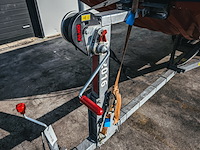 Brandweerboot met buitenboordmotor, honda, bf20d, op boottrailer, pega - afbeelding 14 van  27