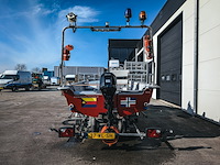 Brandweerboot met buitenboordmotor, mercury, f15elpt, op boottrailer, pega - afbeelding 23 van  28