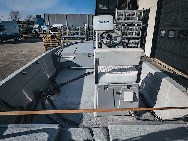 Brandweerboot met buitenboordmotor, mercury, f15elpt, op boottrailer, pega - afbeelding 28 van  28