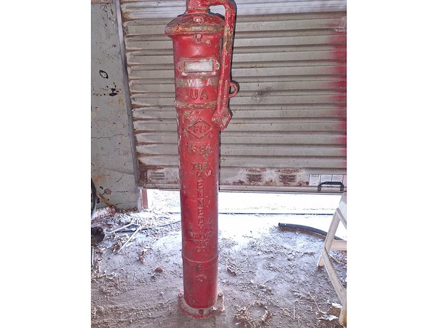 Brandweerpaal - verkeerszuilen oud - afbeelding 2 van  10