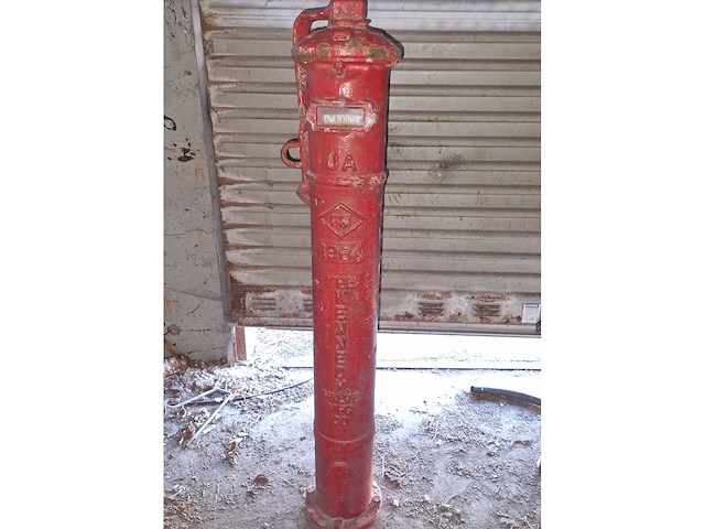 Brandweerpaal - verkeerszuilen oud - afbeelding 4 van  10