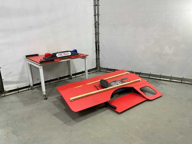 Brandweerwagen - kinderbed ombouw - afbeelding 2 van  5