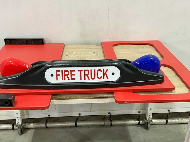 Brandweerwagen - kinderbed ombouw - afbeelding 5 van  5