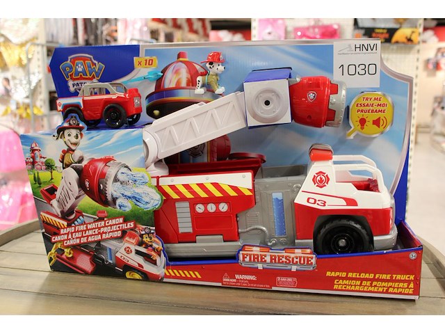 Brandweerwagen paw patrol. - afbeelding 1 van  2