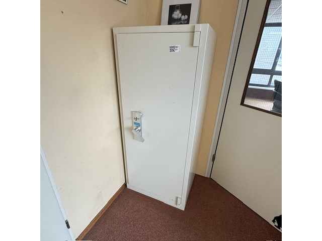 Brandwerende archiefkast derametaal, creme - afbeelding 1 van  3