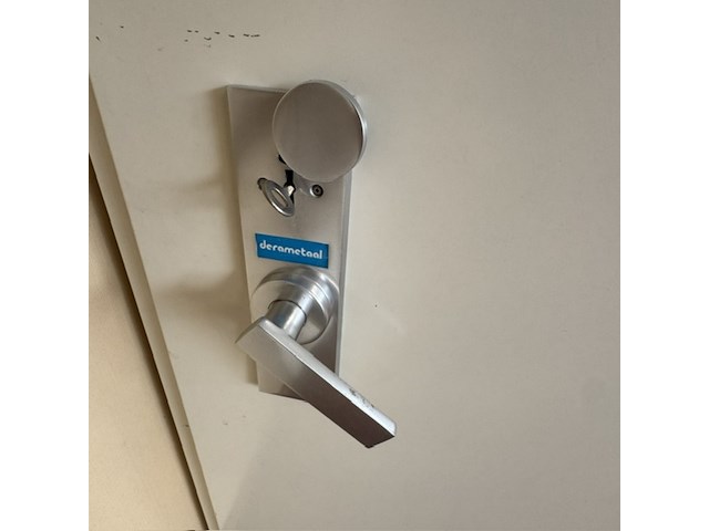 Brandwerende archiefkast derametaal, creme - afbeelding 2 van  3
