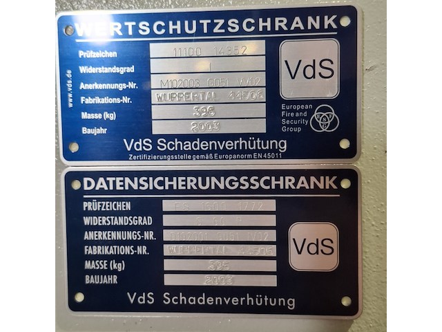 Brandwerende kast, 2003 - afbeelding 6 van  7