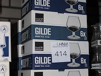 Brandy glazen. 18 stuk. - afbeelding 2 van  3