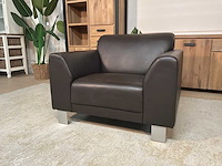 Brandy leren fauteuil - afbeelding 2 van  10