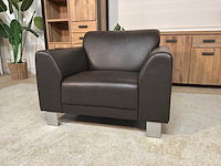 Brandy leren fauteuil - afbeelding 7 van  10