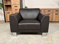 Brandy leren fauteuil - afbeelding 3 van  10