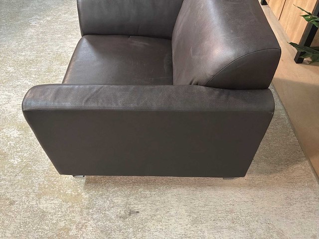 Brandy leren fauteuil - afbeelding 2 van  13
