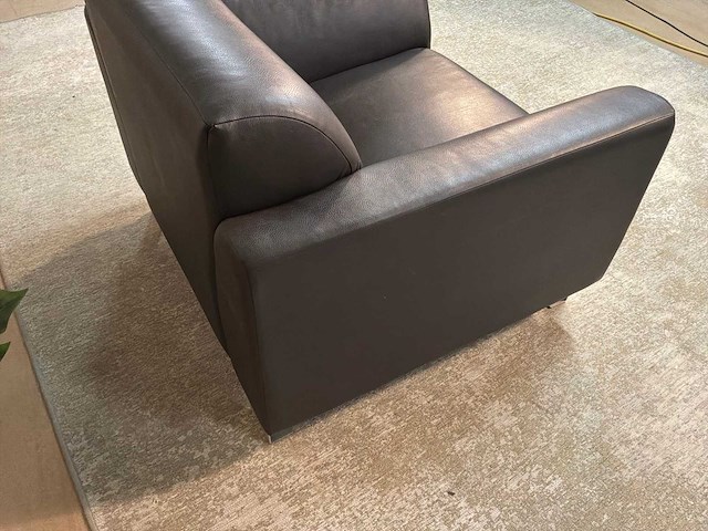 Brandy leren fauteuil - afbeelding 3 van  13