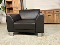 Brandy leren fauteuil - afbeelding 11 van  13