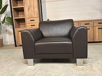 Brandy leren fauteuil - afbeelding 6 van  13