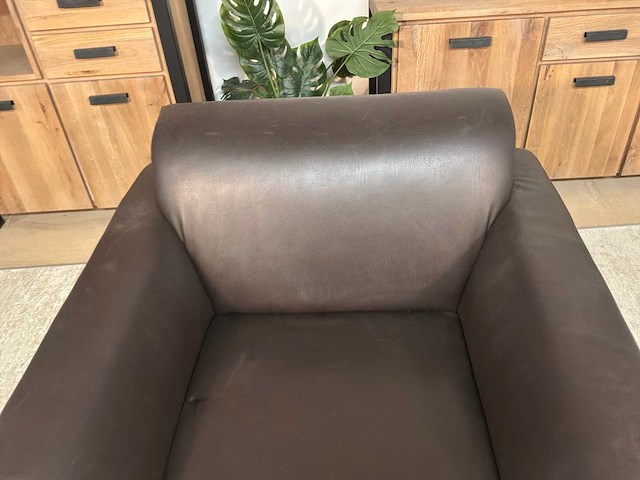 Brandy leren fauteuil - afbeelding 13 van  13