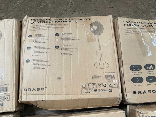 Brasq f100 ventilator (11x) - afbeelding 2 van  5