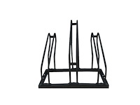 Brasq fietsenrek voor 3 fietsen zwart