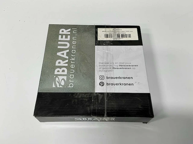 Brauer - gun metal geborsteld - doucheslang - afbeelding 8 van  8