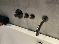 Brauer - inbouw badkraan - gun metal - afbeelding 2 van  6