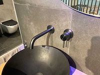 Brauer - inbouw wastafelkraan - gun metal - afbeelding 1 van  6