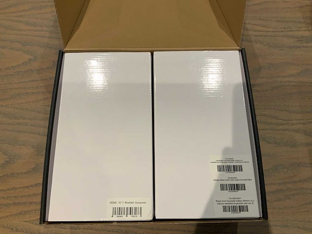 Brauer - inbouw wastafelkraan - gun metal - afbeelding 5 van  6