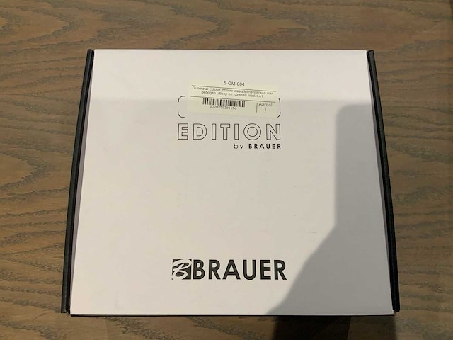 Brauer - inbouw wastafelkraan - gun metal - afbeelding 6 van  6