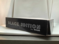 Brauer black edition badvulcombinatie via overloop mat zwart - afbeelding 7 van  7